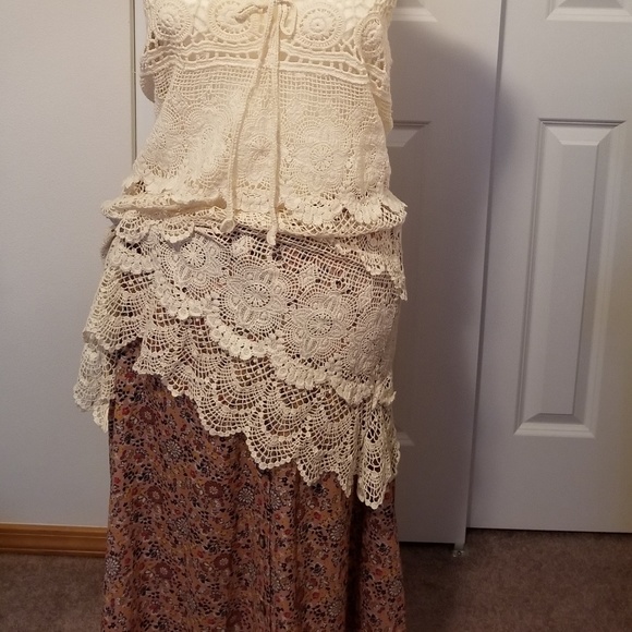 Long Floral Summer Skirt - Picture 6 of 8